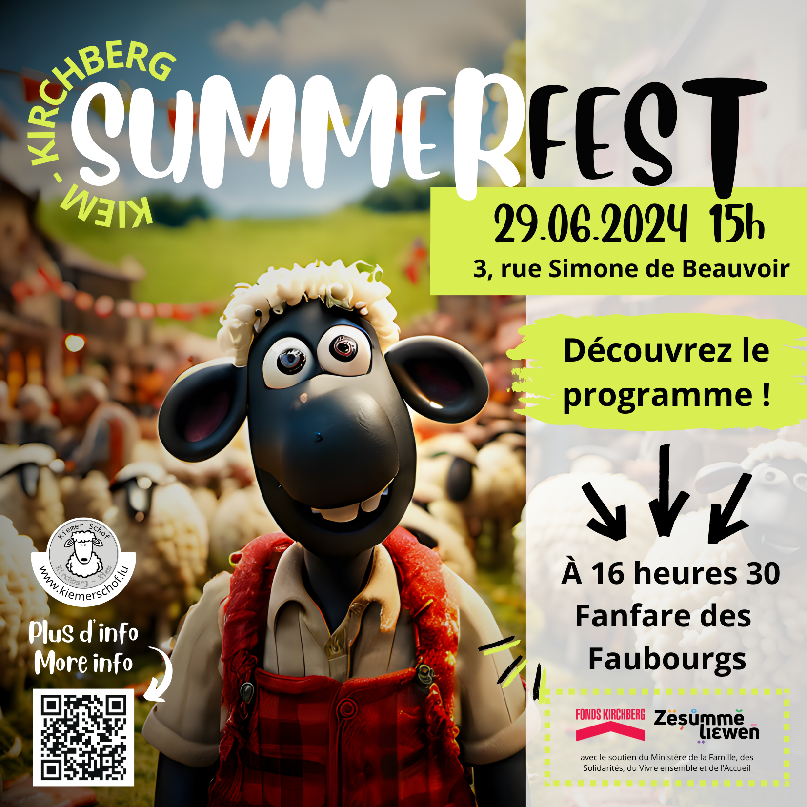 La Fanfare des Faubourg à la Summer Fest